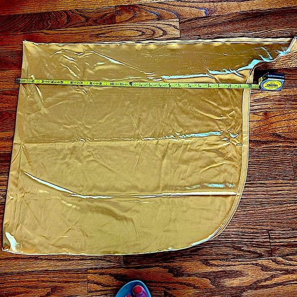 Tara Grinna designer gold shimmery swim cover.Stretchy.Can bundle with swimsuit - Picture 5 of 7